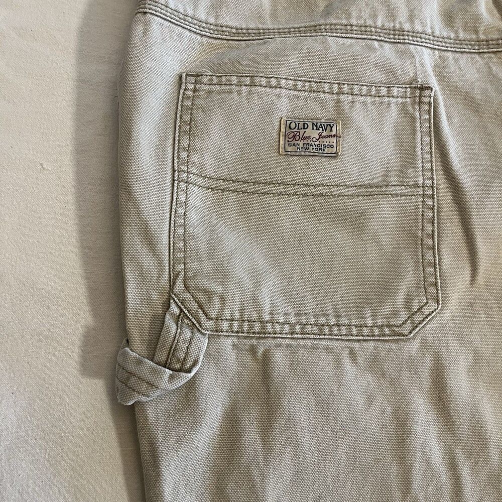 Vintage Old Navy Pants Men 40 Painters Jeans Carpenter Skater Y2K Baggy Loose - Picture 4 of 12